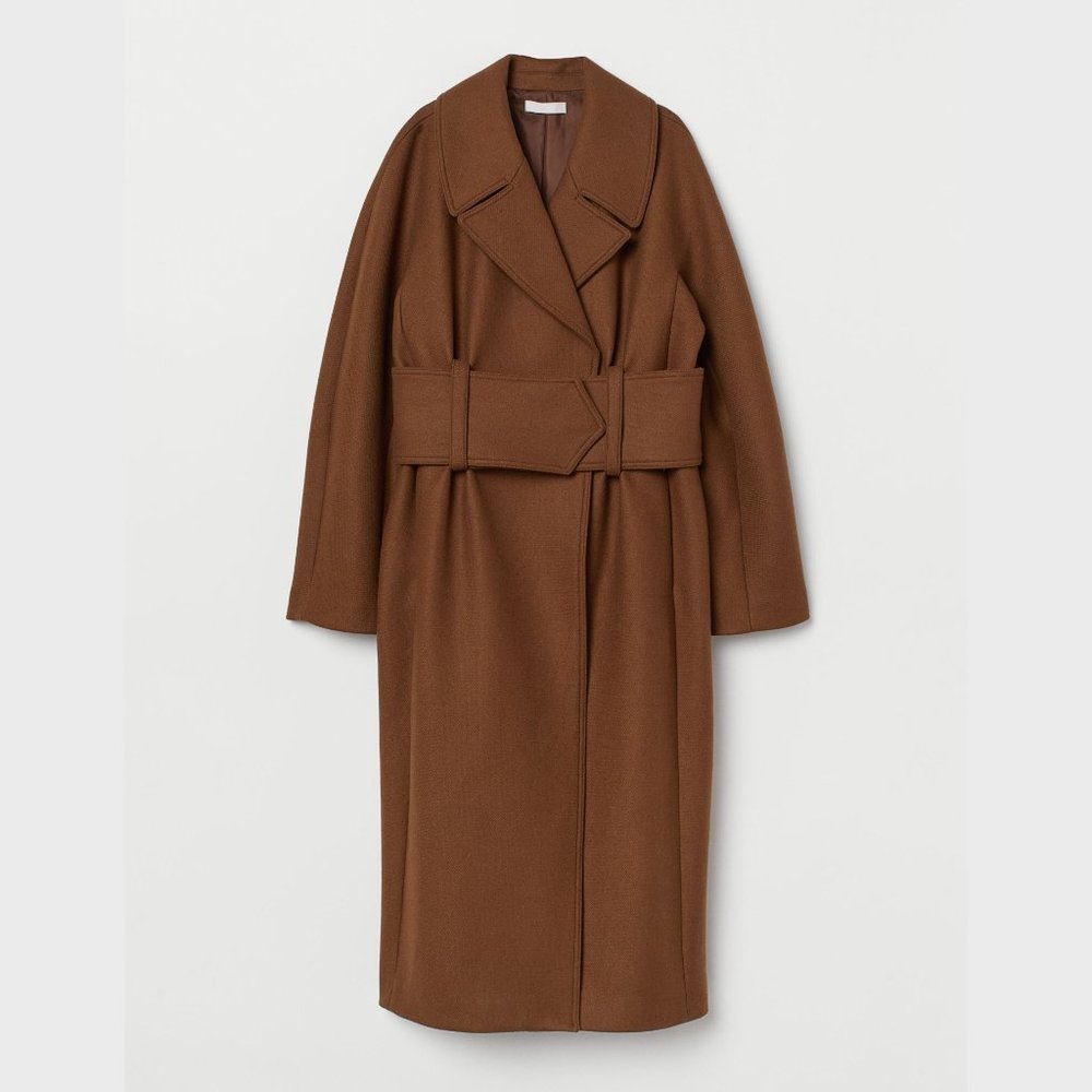 H&M Oversized Long Wool Blend Coat 💎NWT💎